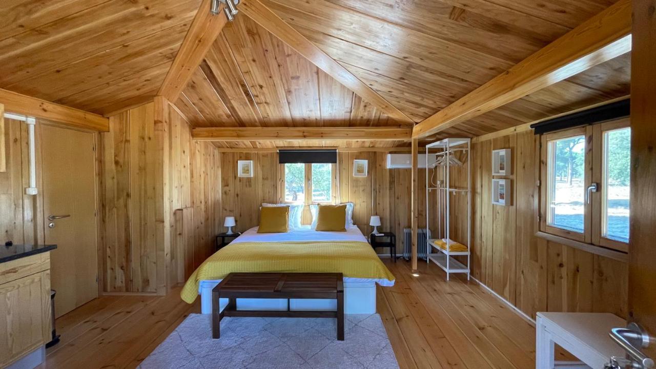 Suspended Wooden House - Monte Da Cortica Βίλα Águas de Moura Εξωτερικό φωτογραφία