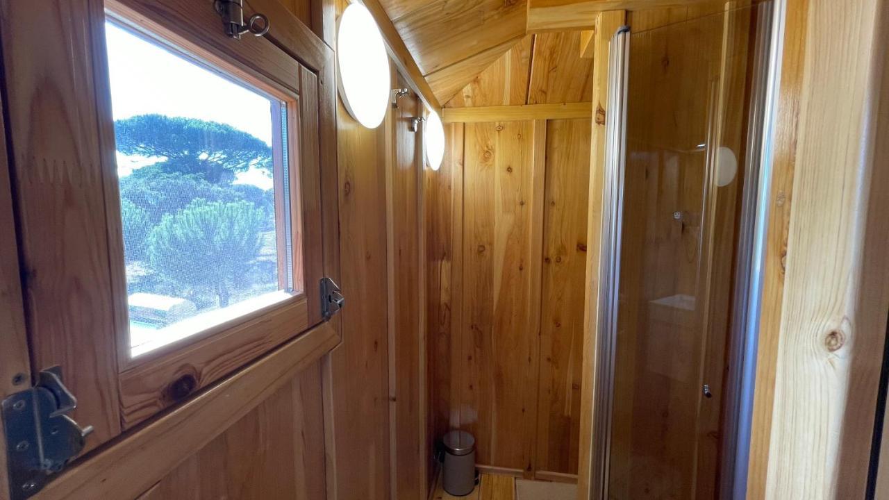Suspended Wooden House - Monte Da Cortica Βίλα Águas de Moura Εξωτερικό φωτογραφία